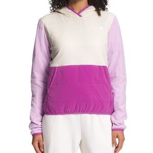 The North Face Mountain Hooded Sweatshirt Insulated Pullover Size XS
